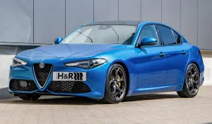 Drs Tuning Alfa Romeo Giulia 2.0T/2.2D/2.0T Q4/2.2D Q4 H&R Spor Yay -50mm thumb 3