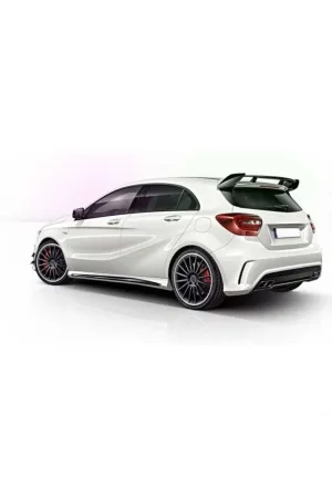 Mercedes w176 a45 amg gt bagaj üstü spoiler siyah 2012+ a serisi thumb 3
