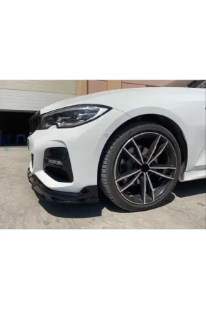 Bmw g20 ön tampon altı lip m sport piano black 2019+ thumb 2