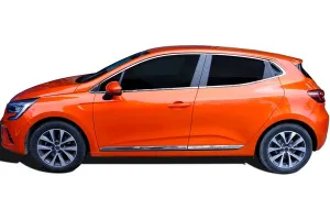 Omsa Renault Clio 5 Krom Yan Kapı Çıtası 4 Parça 2019-2022 Arası