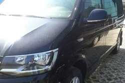 OMSA VW T6 Caravelle Siyah Krom Bagaj Çıtası Plaka Üstü 2015-2023 Arası - Görsel 4