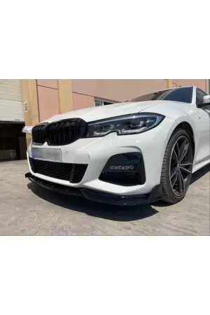 Bmw g20 ön tampon altı lip m sport piano black 2019+ thumb 3