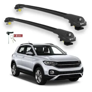 Turtle Volkswagen T-Cross (C11) 2019-2025 Ara Atkı Air1 Siyah