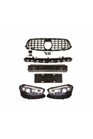 Mercedes w213 e63s makyajlı dönüşüm body kit seti full thumb 3