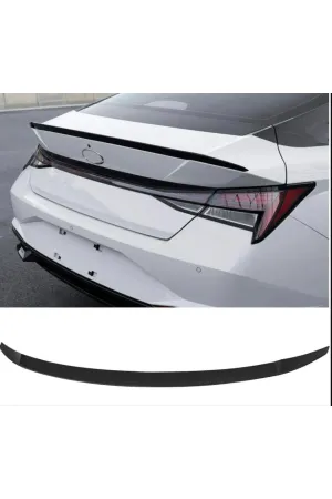 Hyundai elantra spoiler pianoblack 2021+ thumb 3