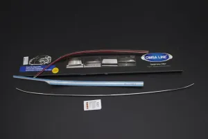OMSA VW Passat B8 Krom Arka Tampon Çıtası 3 Parça 2015-2019 Arası - Görsel 2