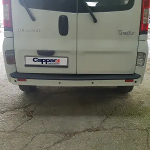 Renault Trafic 2001-2014 Yıl Aralığı Uyumlu Arka Tampon Eşiği Mat - Görsel 4
