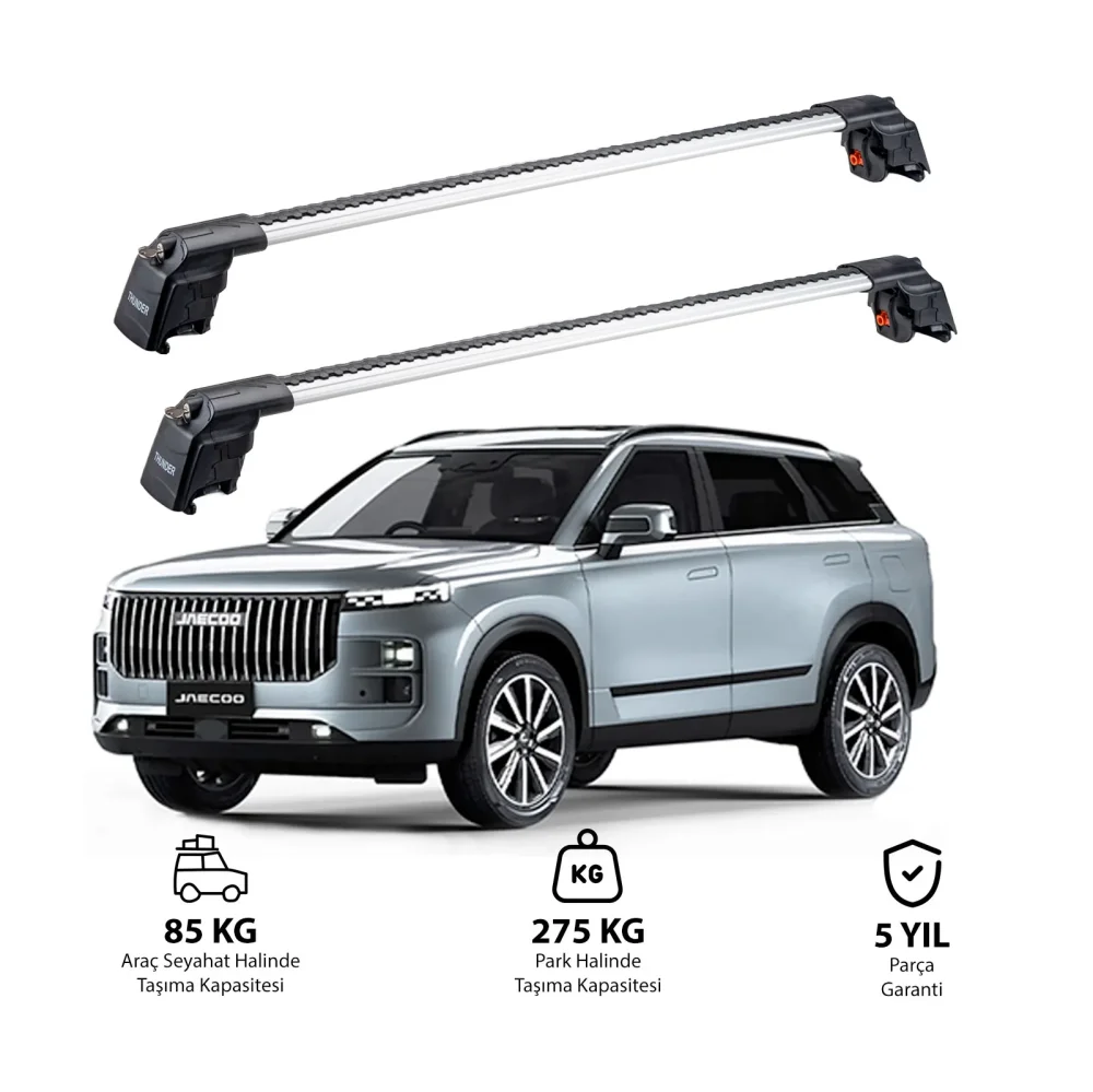 JAECOO 7 2024 - Sonrası TRX2 Thunder Carrier Ara Atkı Gri
