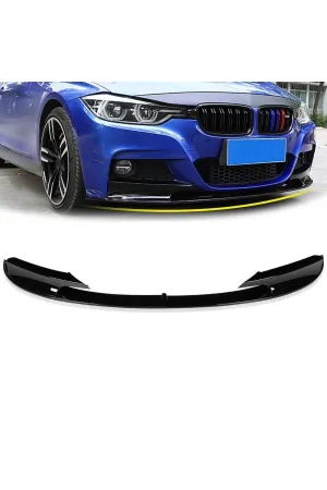 Bmw f30 m ön tampon altı lip piano black 2012+ thumb 2