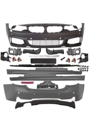 Bmw f32 f33 m sport body kit tampon seti çin 2013+ thumb 2
