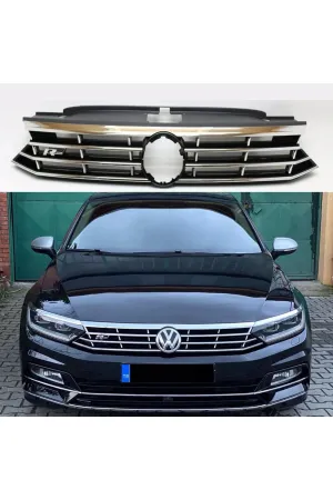 Vw passat b8 rline ön panjur ızgara seti 2015+