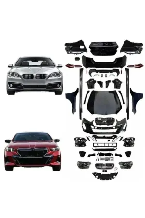 Bmw f10 to g60 m sport dönüşüm body kit full set 2009 / 2016 thumb 2