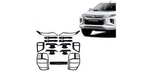 Monde Far ve Stop Çerçevesi - Koruma ve Estetik Aksesuar Seti Mitsubishi L200 - Görsel 2