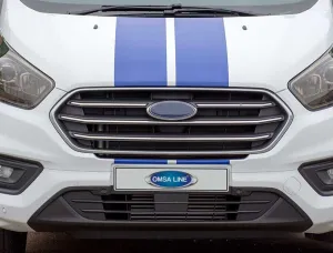 OMSA Ford Tourneo Custom VAN Krom Ön Panjur 4 Parça 2018-2023 Arası - Görsel 2