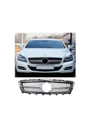 Mercedes cls w218 ön panjur ızgara diamond 2011 / 2014 thumb 2