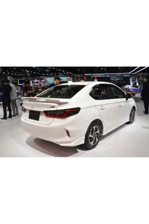 Honda city uyumlu bagaj üstü spoiler piano black 2020+ thumb 3