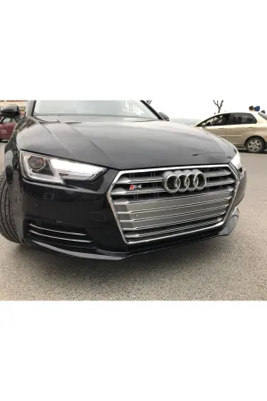 Audi a4 s4 ön panjur ızgara model 2016+ B9 oem siyah thumb 4