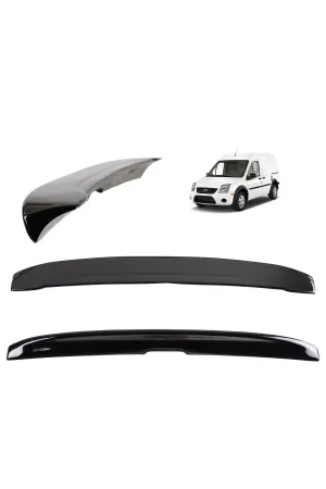 Ford connect bagaj üstü spoiler siyah boyalı plastik
