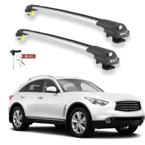 Turtle Infiniti Qx70 (S51) 2013-2017 Ara Atkı Air1 Gri