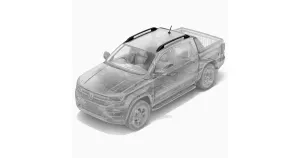 Tavan Barı - Aero Alüminyum Tavan Taşıyıcı Bar Sistemi - Volkswagen Amarok - Görsel 4