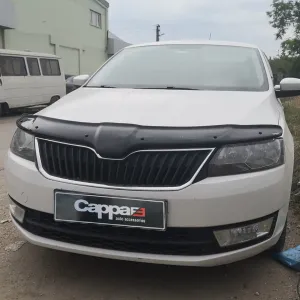 Skoda Rapid 2012-2019 Yıllları Arası Uyumlu Ön Kaput Rüzgarlık 4mm - Görsel 5