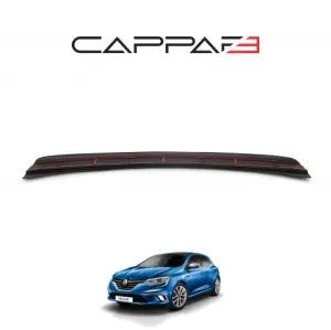 Renault Megane 4 2016- Yılı Ve Sonrası Uyumlu Arka Tampon Eşiği Mat