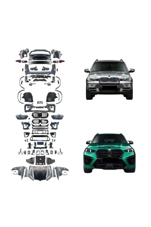Bmw x5 e70 to g05 dönüşüm body kit seti full facelift 2007 / 2011
