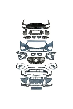 Mercedes w214 e53 amg body kit tampon seti