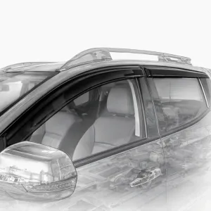 Rbs Yan Cam Rüzgarlığı - Vent Visor Yağmur Ve Rüzgar Koruma Mitsubishi L200