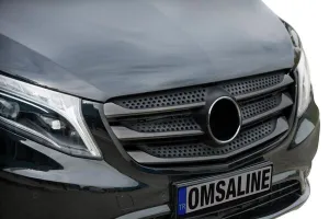 OMSA Mercedes Vito W447 Siyah Krom Ön Panjur 5 Parça 2014-2019 Arası - Görsel 4