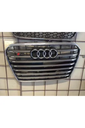 Audi a5 s5 ön panjur ızgara 2012 / 2015 B8 krom siyah thumb 2