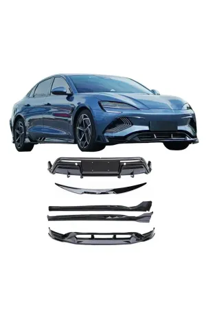 Byd Seal sedan body kit tampon ekleri seti pianoblack