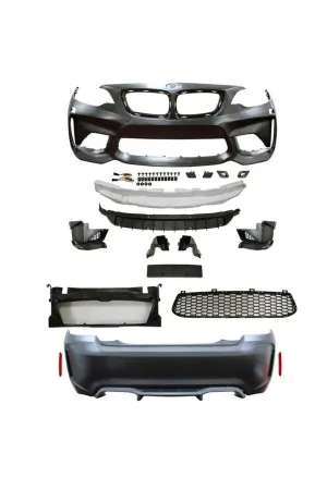 Bmw f22 m2 competition body kit tampon seti 2014 / 2018 thumb 2