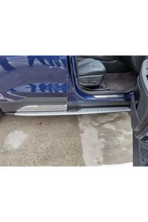 Hyundai Santa Uyumlu Fe 2019- Yan Basamak Koruma Side Step Bmw Style - Görsel 4