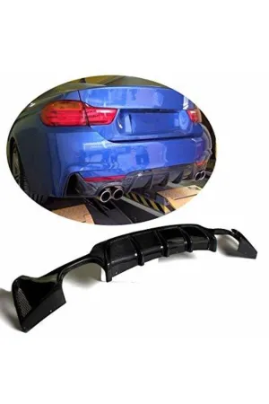 Bmw F36 arka tampon difüzörü 4 çıkış m- 4 serisi thumb 2