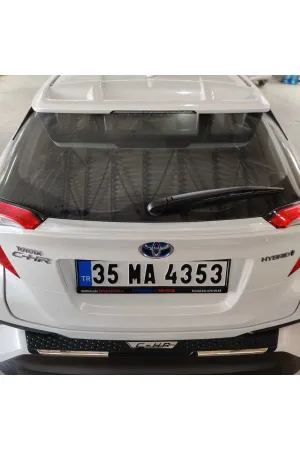 Toyota chr arka tampon üst kaplama koruma plastiği - Görsel 3