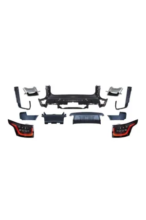 Lr range rover sport 2018+ body kit dönüşüm kiti full 2013+ thumb 4