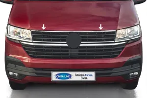 Omsa Vw T6.1 Transporter Krom Ön Panjur Kaput Üst Çıtası 2020-2023 Arası