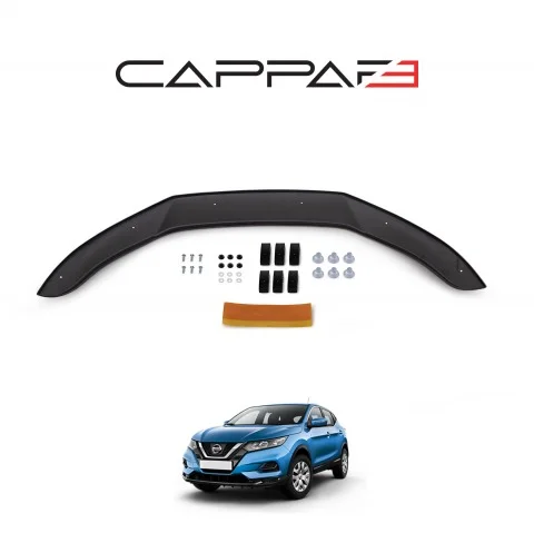 Nissan Qashqai 2017-2021 Yıl Aralığı Uyumlu Kaput Rüzgarlığı 4mm