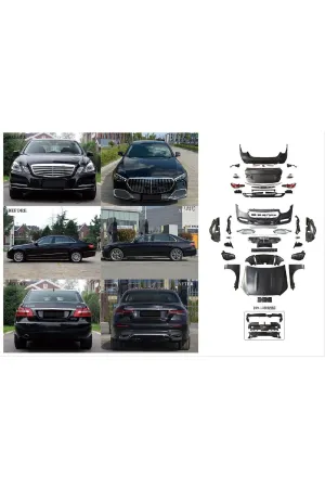 Mercedes w212 to w213 facelift maybach dönüşüm body kit seti full 2009/ 2013