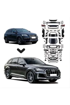 Audi q7 sq7 2020 4m dönüşüm body kit seti full 2006 / 2015 thumb 3