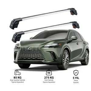 LEXUS RXL 2018 ve Sonrası TRX2 Thunder Carrier Ara Atkı Gri thumb 1
