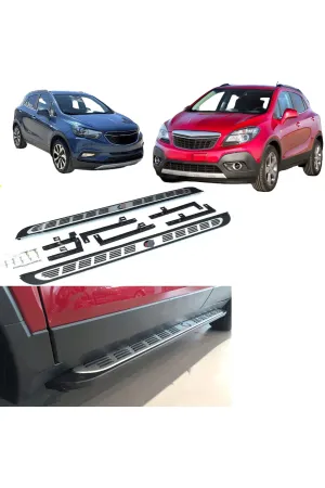 Opel Mokka 2012 2020 Model Arası Yan Basamak SQUARE STYLE - Görsel 2