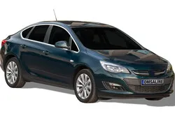 OMSA Opel Astra J Sedan Krom Sis Farı Çerçevesi 2 Parça 2012-2015 Arası - Görsel 4
