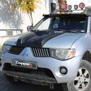 Mitsubishi L200 2007-2015 Yıl Aralığı Uyumlu Ön Kaput Büyük Scoop - Görsel 3