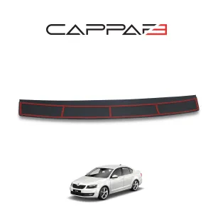 Skoda Octavia 2013 Yılı Ve Sonrası Uyumlu Arka Tampon Eşiği Mat - Görsel 3