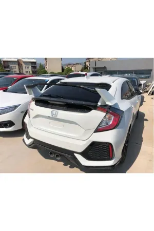 Honda civic fk7 hb typer bagaj üstü spoiler boyasız 2016 / 2022 thumb 4