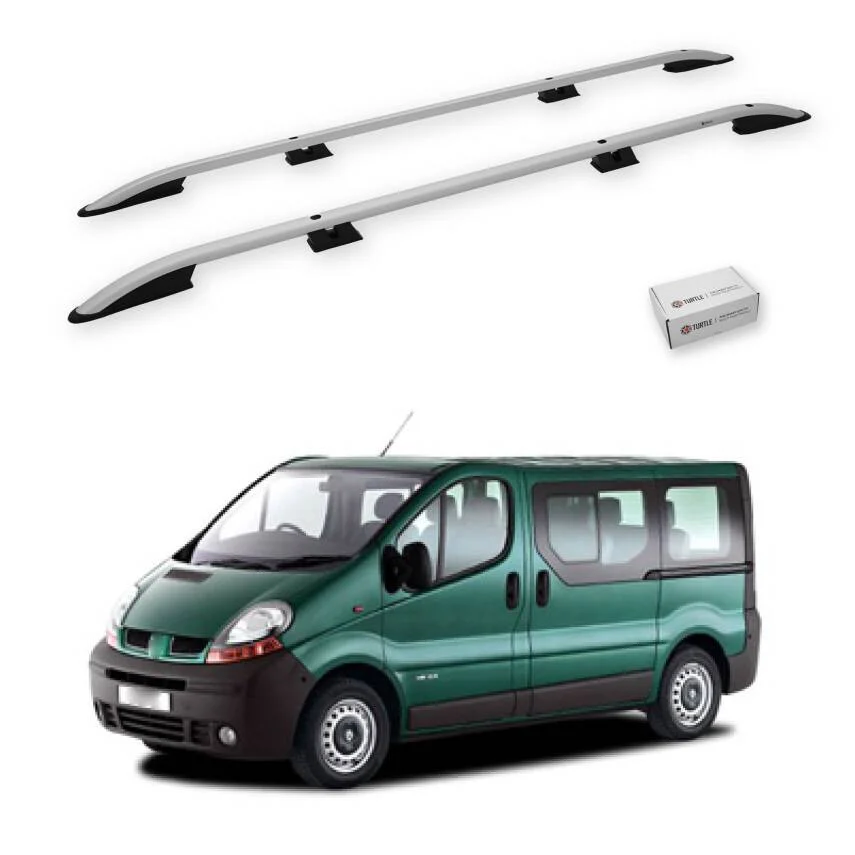 Renault Trafic (X83) 2001-2014 / Uzun Şasi Tavan Çıtası Crown Gri