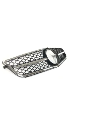 Mercedes w204 ön panjur ızgara c63 krom siyah 2007 / 2013 thumb 2