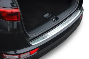 Omsa Kia Sportage 4 Krom Arka Tampon Eşiği Taşlı 2015-2018 Arası